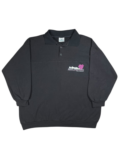 Vintage 1988 Bruce Springsteen & The E Street Band Tunnel of Love Henley crewneck (L)