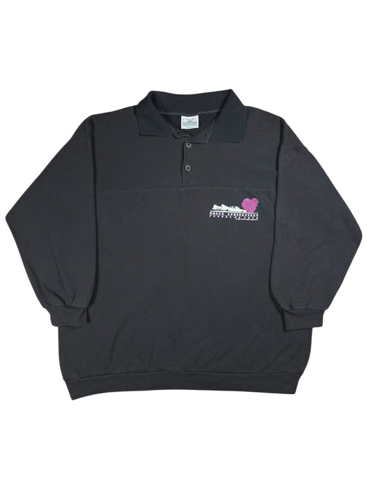 Vintage 1988 Bruce Springsteen & The E Street Band Tunnel of Love Henley crewneck (L)