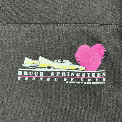 Vintage 1988 Bruce Springsteen & The E Street Band Tunnel of Love Henley crewneck (L)