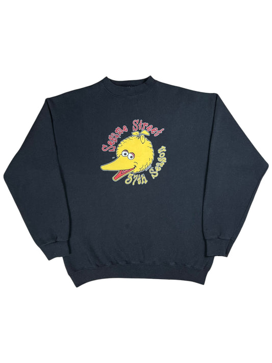 Vintage Y2K Big Bird Sesame Street’s 37th Season Crewneck (L)