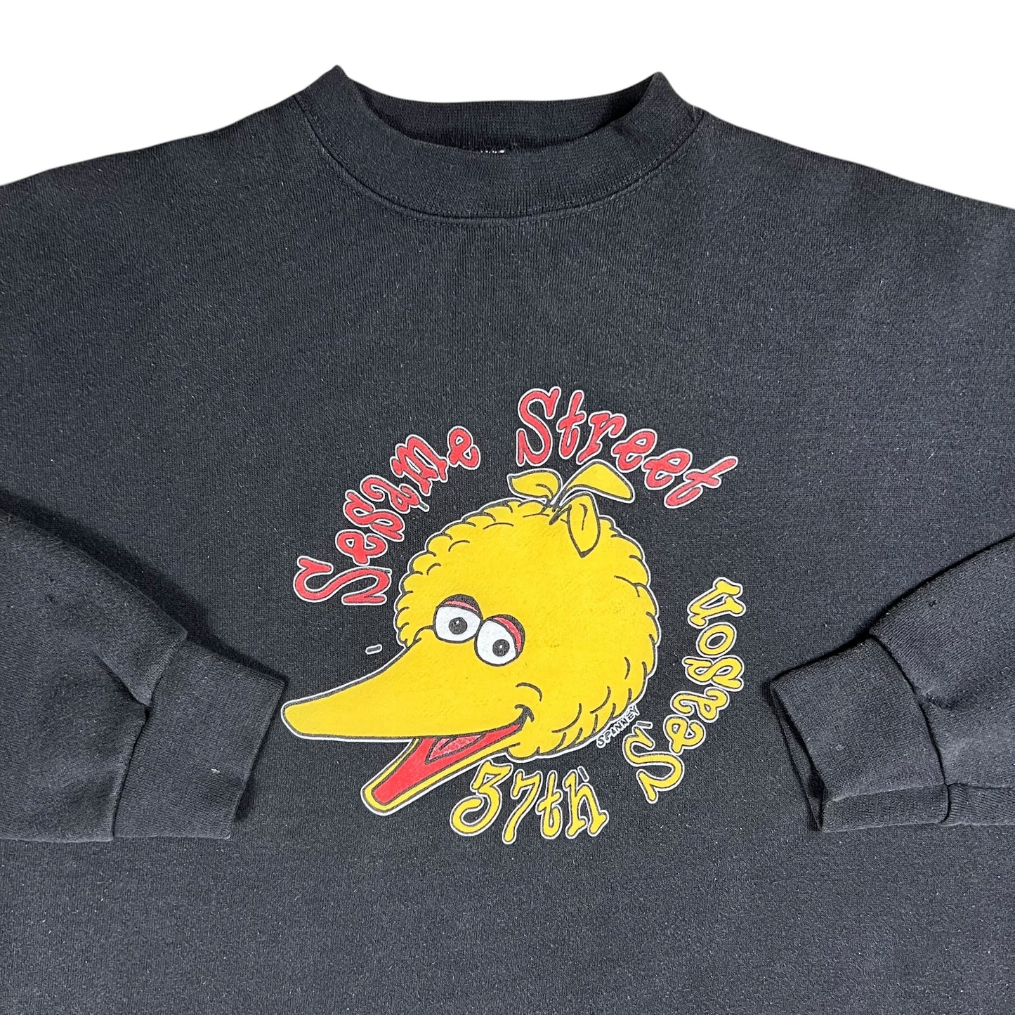 Vintage Y2K Big Bird Sesame Street’s 37th Season Crewneck (L)