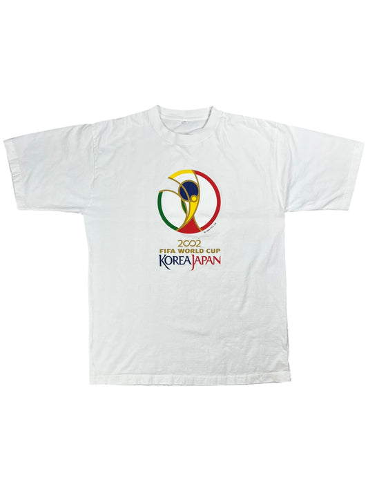 Vintage 2002 FIFA World Cup Korea Japan Soccer tee (XL)