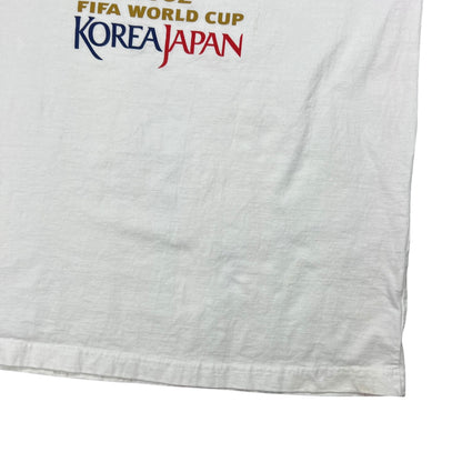 Vintage 2002 FIFA World Cup Korea Japan Soccer tee (XL)