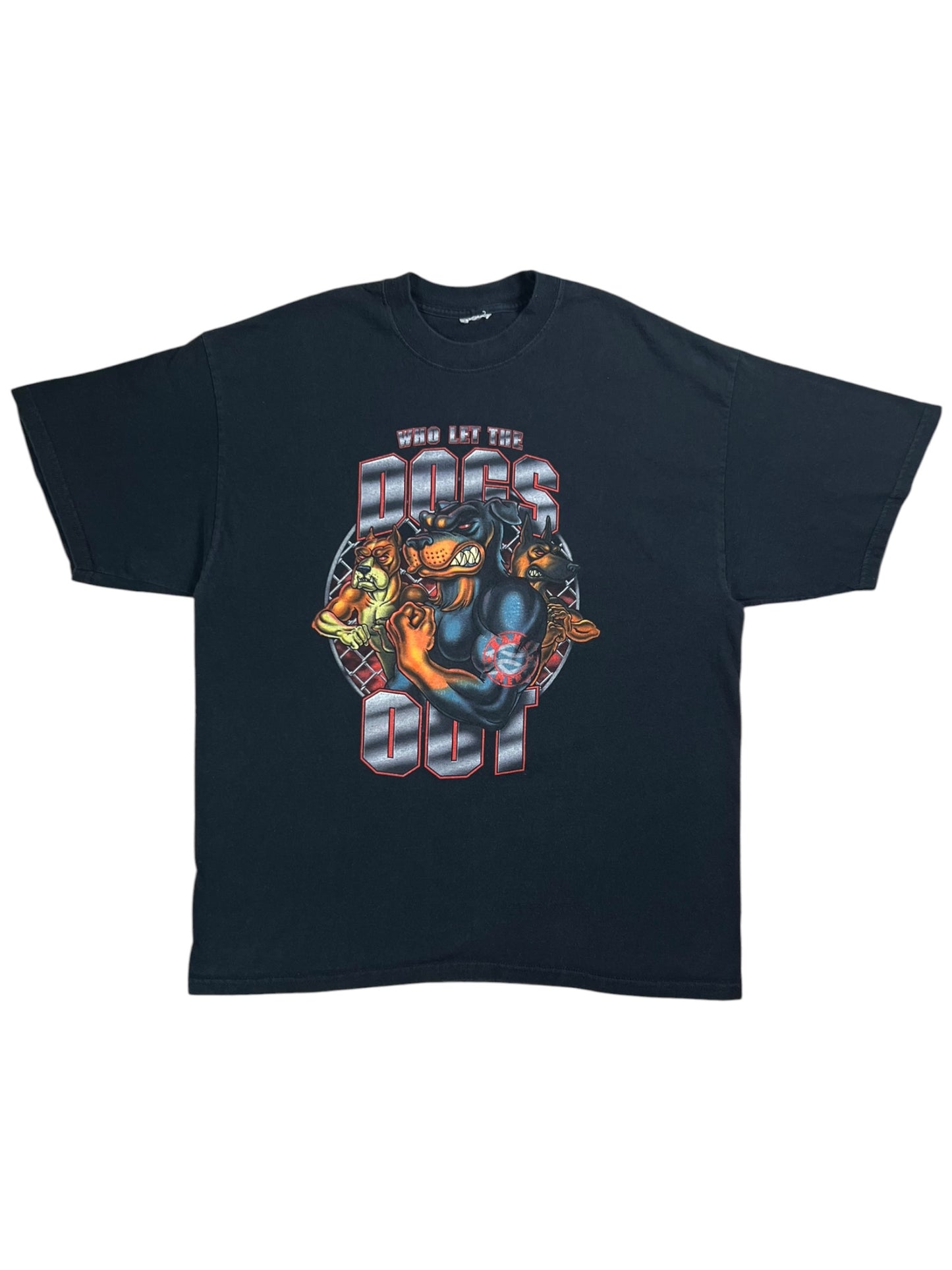 Vintage Y2K Baha Men Who Let The Dogs Out? Rap tee (L)