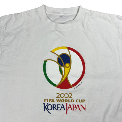 Vintage 2002 FIFA World Cup Korea Japan Soccer tee (XL)
