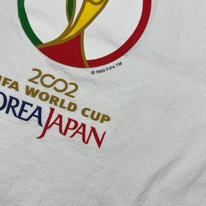 Vintage 2002 FIFA World Cup Korea Japan Soccer tee (XL)