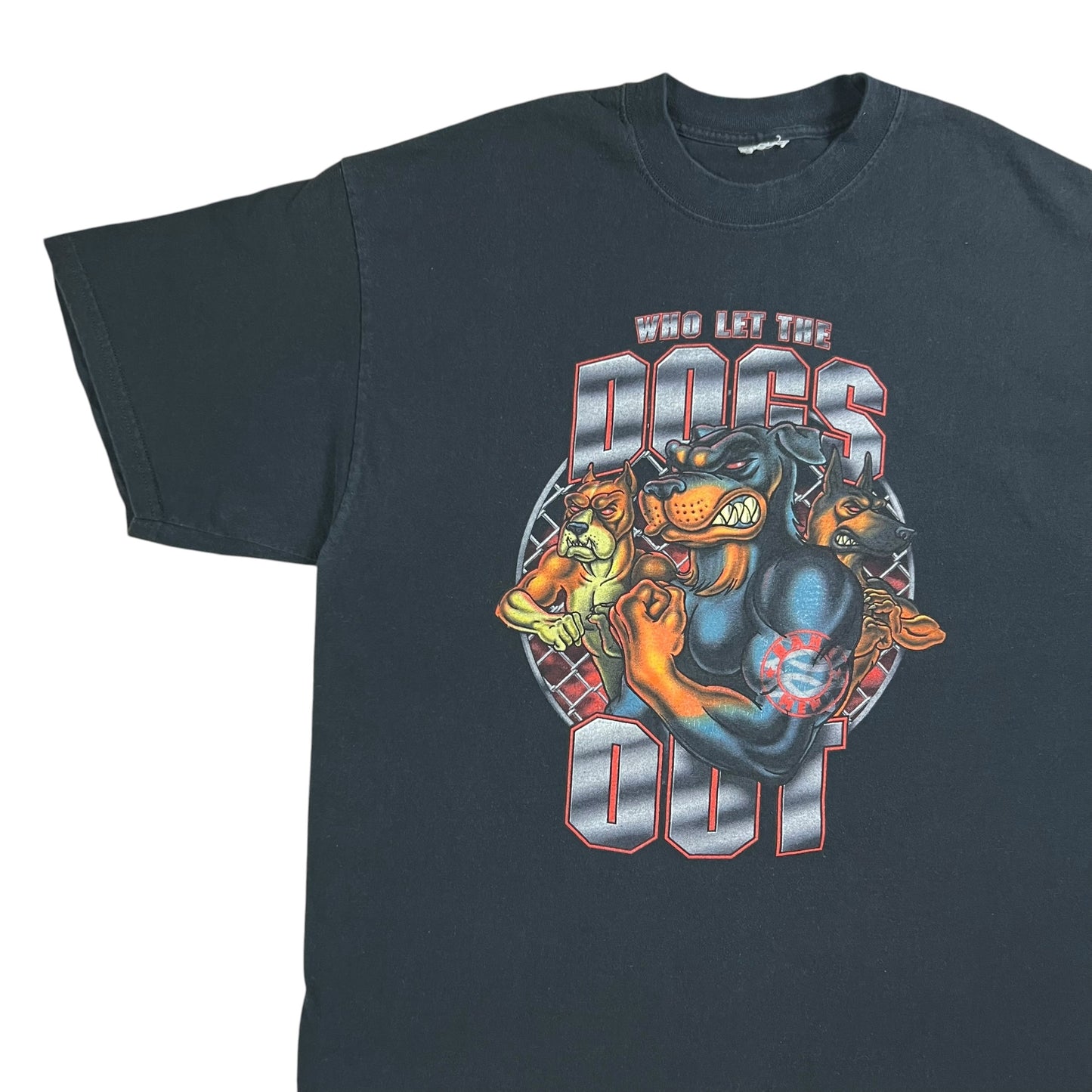 Vintage Y2K Baha Men Who Let The Dogs Out? Rap tee (L)