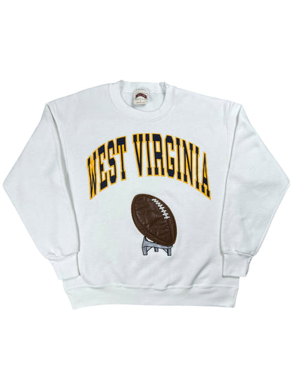 Vintage 90s Nutmeg West Virginia University Mountaineers football crewneck (M/L)
