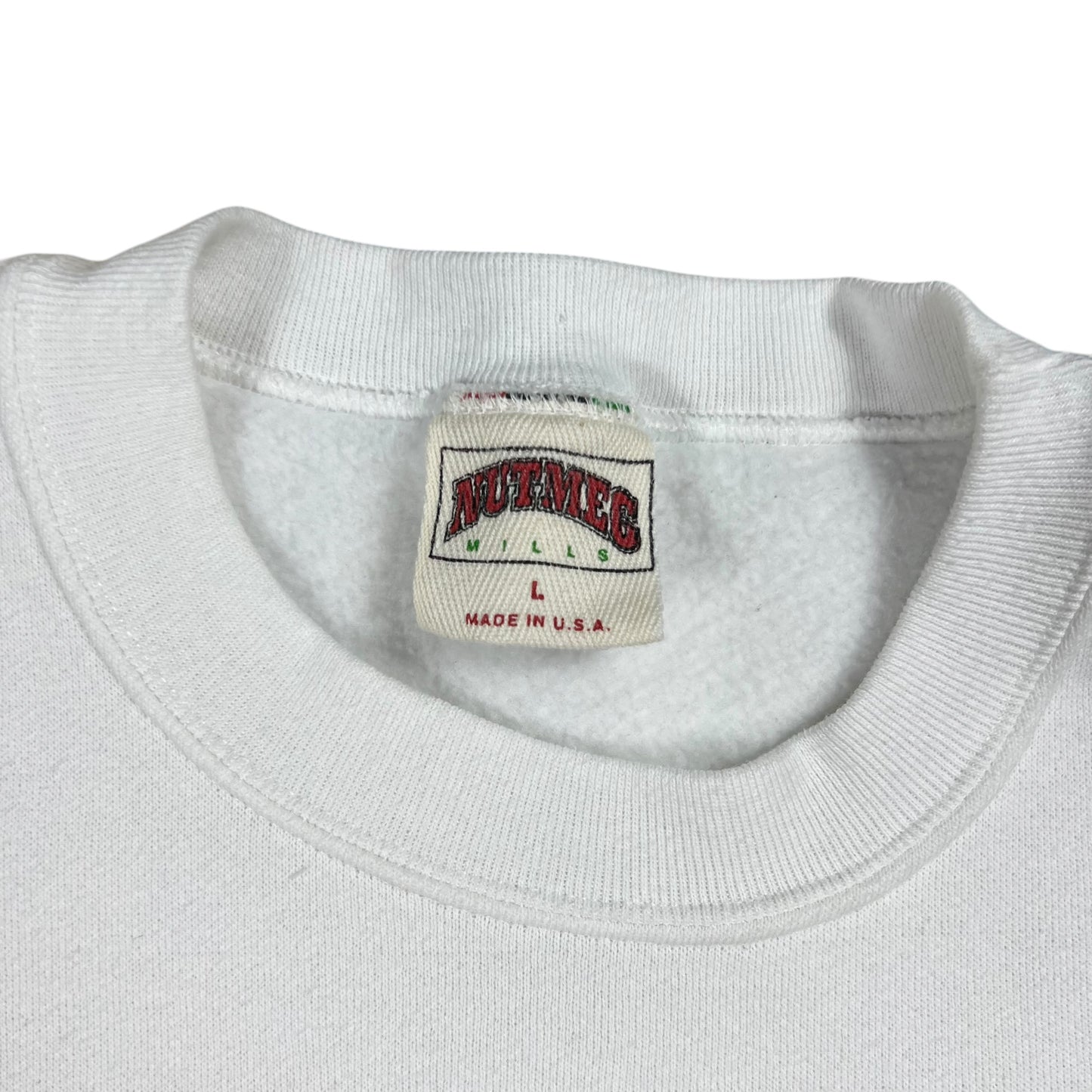 Vintage 90s Nutmeg West Virginia University Mountaineers football crewneck (M/L)