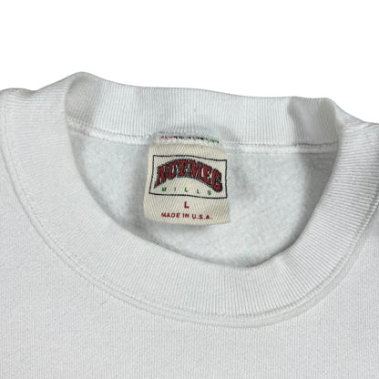 Vintage 90s Nutmeg West Virginia University Mountaineers football crewneck (M/L)
