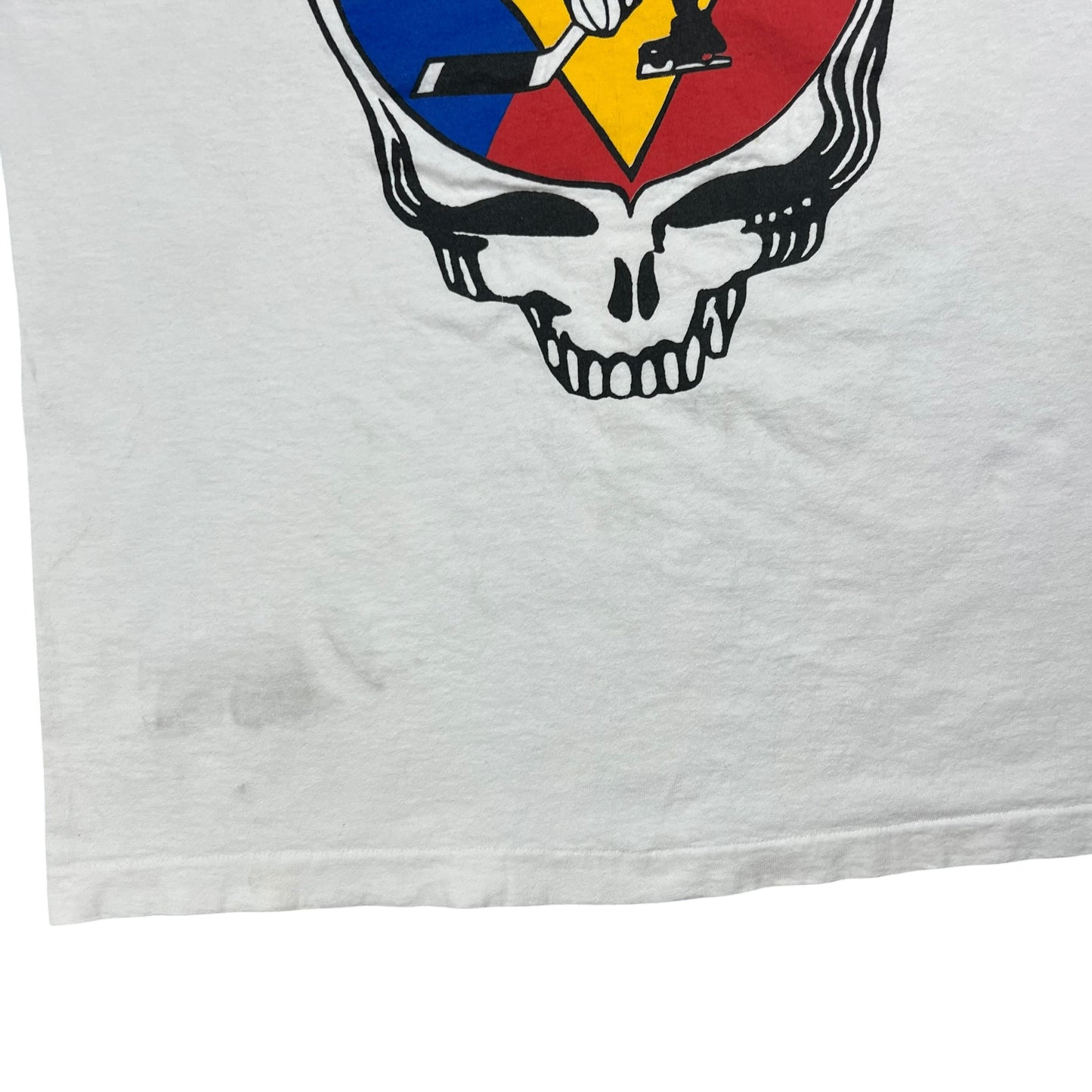 Vintage 90s Grateful Dead Pittsburgh Penguins Steal Your Face lot band tee (XL)