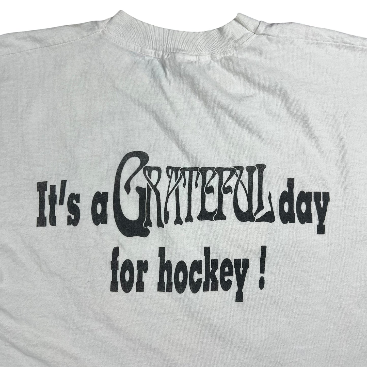 Vintage 90s Grateful Dead Pittsburgh Penguins Steal Your Face lot band tee (XL)