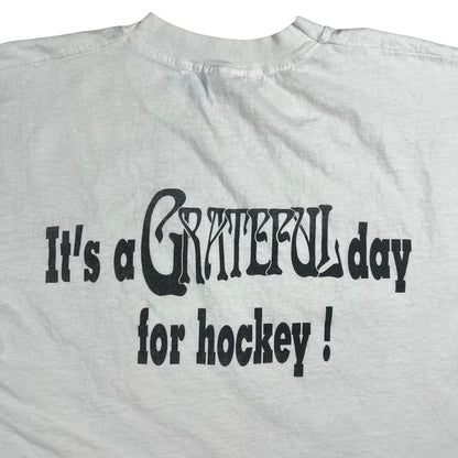 Vintage 90s Grateful Dead Pittsburgh Penguins Steal Your Face lot band tee (XL)