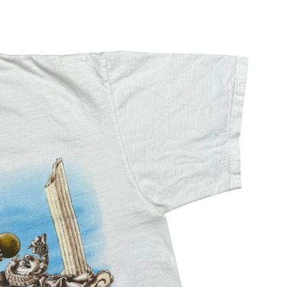 Vintage 90s Mickey Mouse Greek Mythology Disney stores at The Forum Las Vegas tee (M)