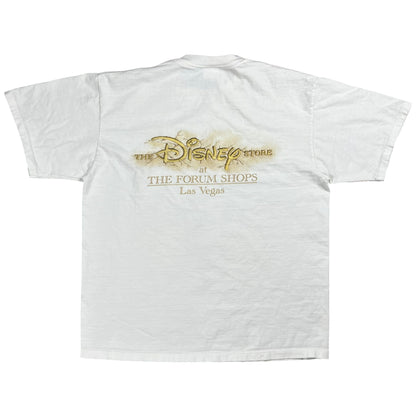Vintage 90s Mickey Mouse Greek Mythology Disney stores at The Forum Las Vegas tee (M)
