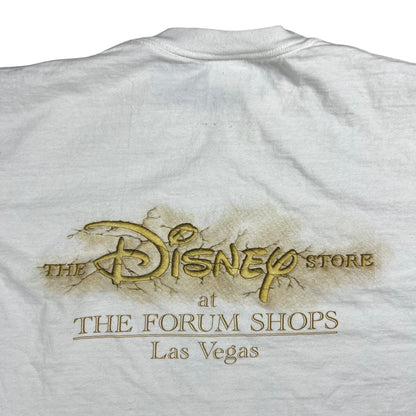 Vintage 90s Mickey Mouse Greek Mythology Disney stores at The Forum Las Vegas tee (M)
