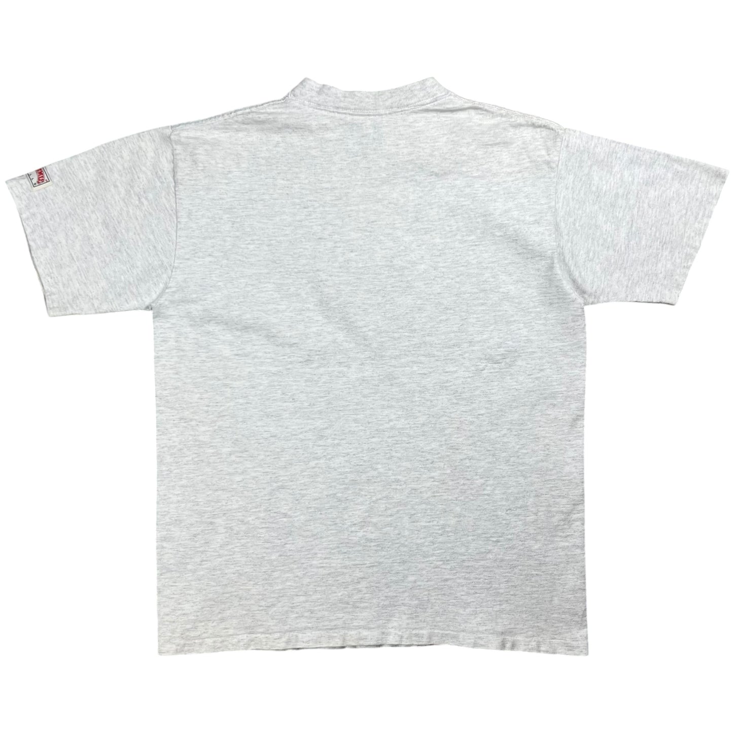 Vintage 90s Nutmeg Mills Industries MLB NFL NBA NHL NCAA ABC promo tee (L)