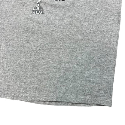 2012 New England Patriots New York Giants Super Bowl NFL tee (M)