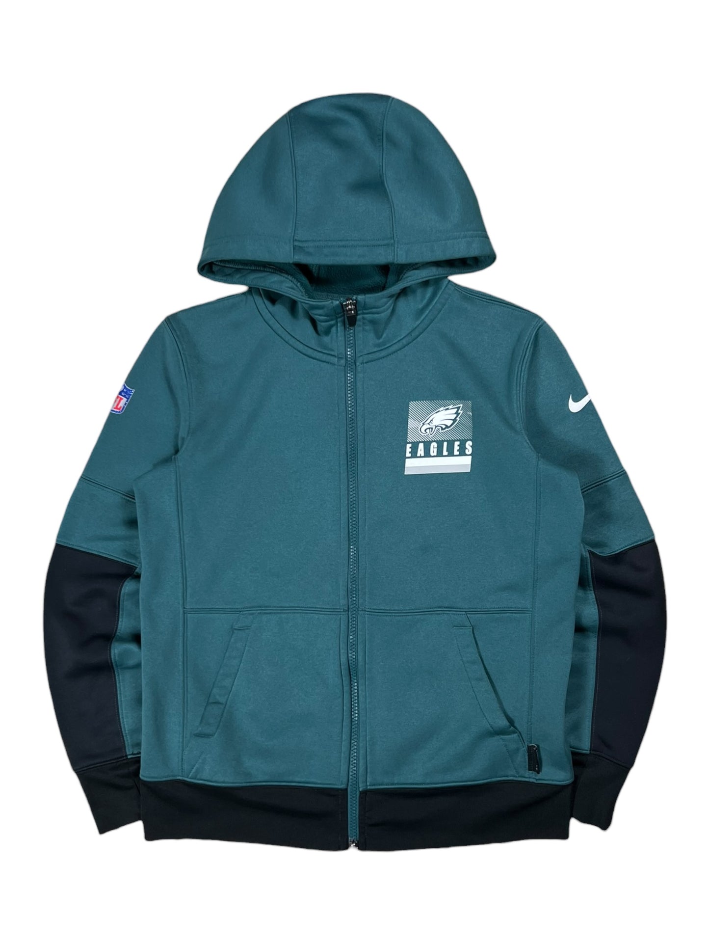 Nike On Field Philadelphia Eagles youth zip up NFL hoodie (M)