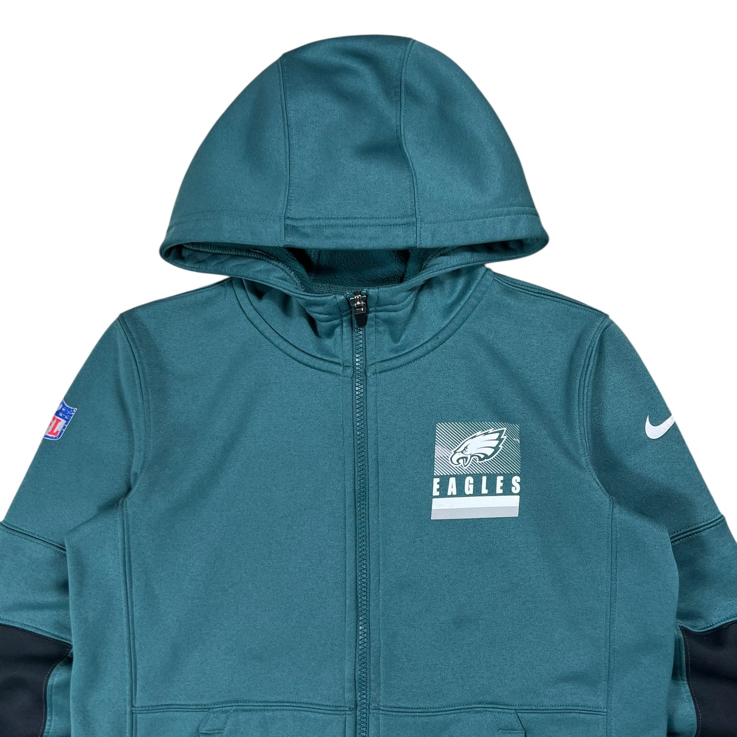 Nike On Field Philadelphia Eagles youth zip up NFL hoodie (M)