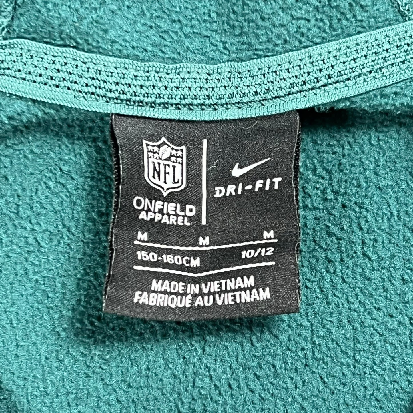 Nike On Field Philadelphia Eagles youth zip up NFL hoodie (M)