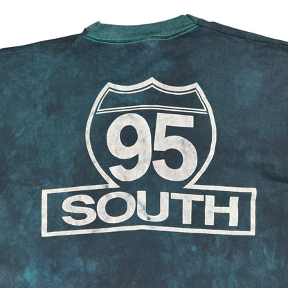 Vintage 90s 95 South Whoot, There It is faded tie dye rap tee (XL)