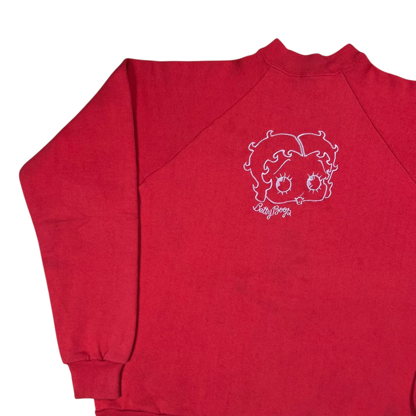Vintage 90s Hanes Betty Boop embroidered crewneck (L)
