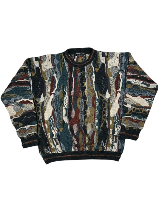 Vintage 90s Protege USA made Coogi style sweater (XL)