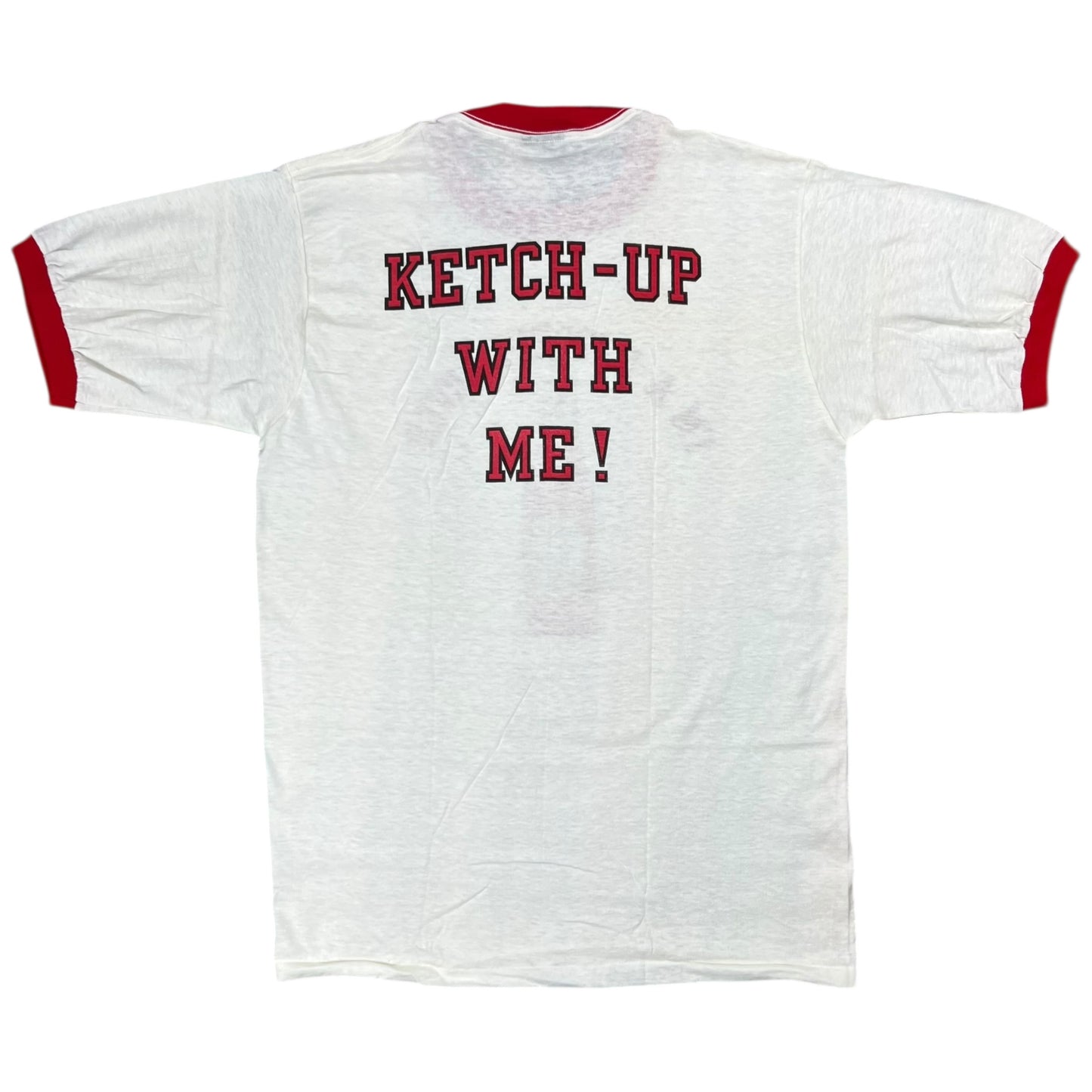 Vintage 1970s Heinz I’m a Ketchup Lover promo ringer tee (M)