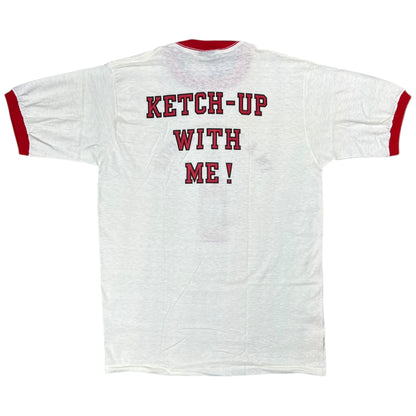 Vintage 1970s Heinz I’m a Ketchup Lover promo ringer tee (M)