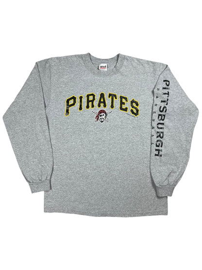 Vintage 2003 Pittsburgh Pirates MLB long sleeve print shirt (M)