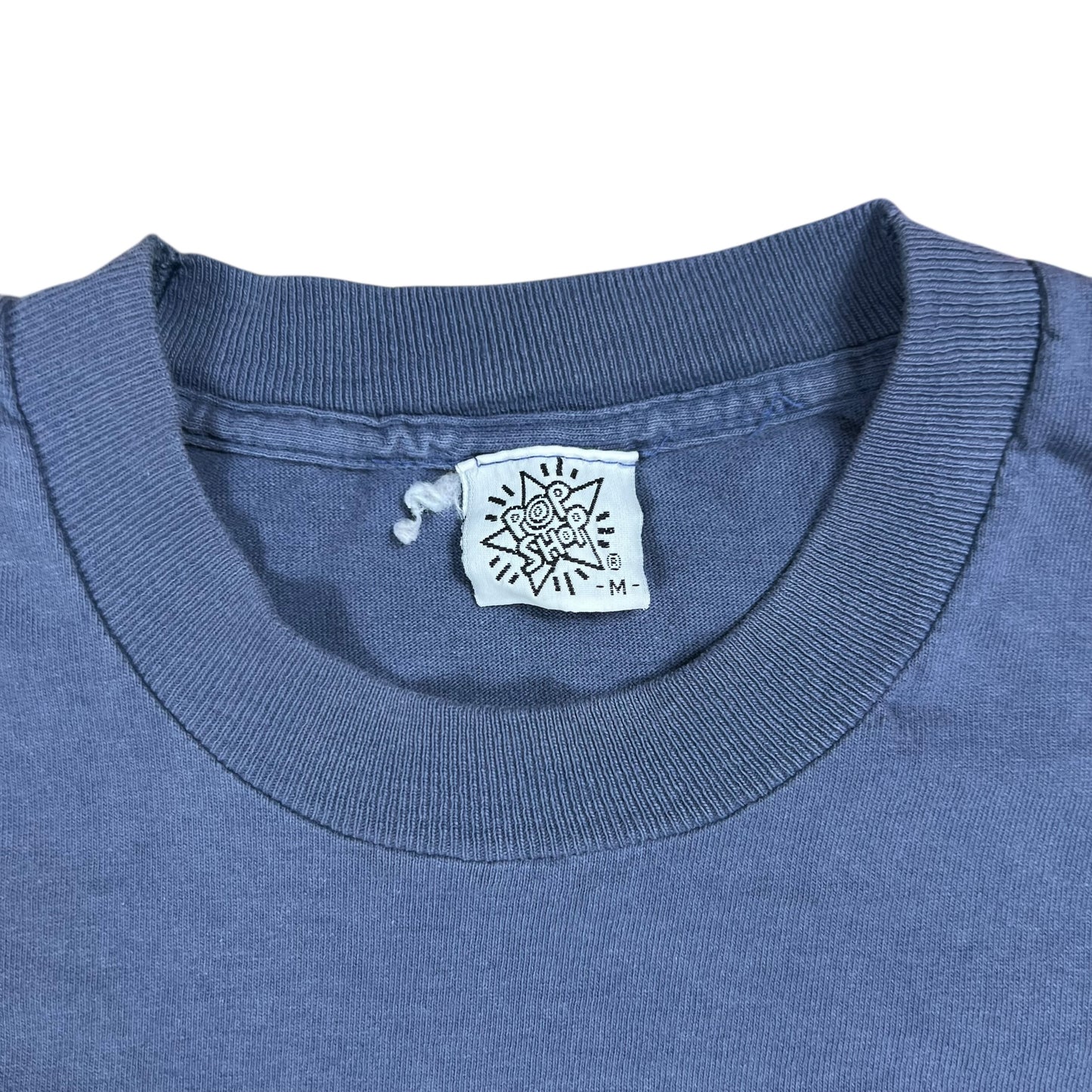 Vintage 90s Keith Haring Pop Shop box logo faded art tee (M)