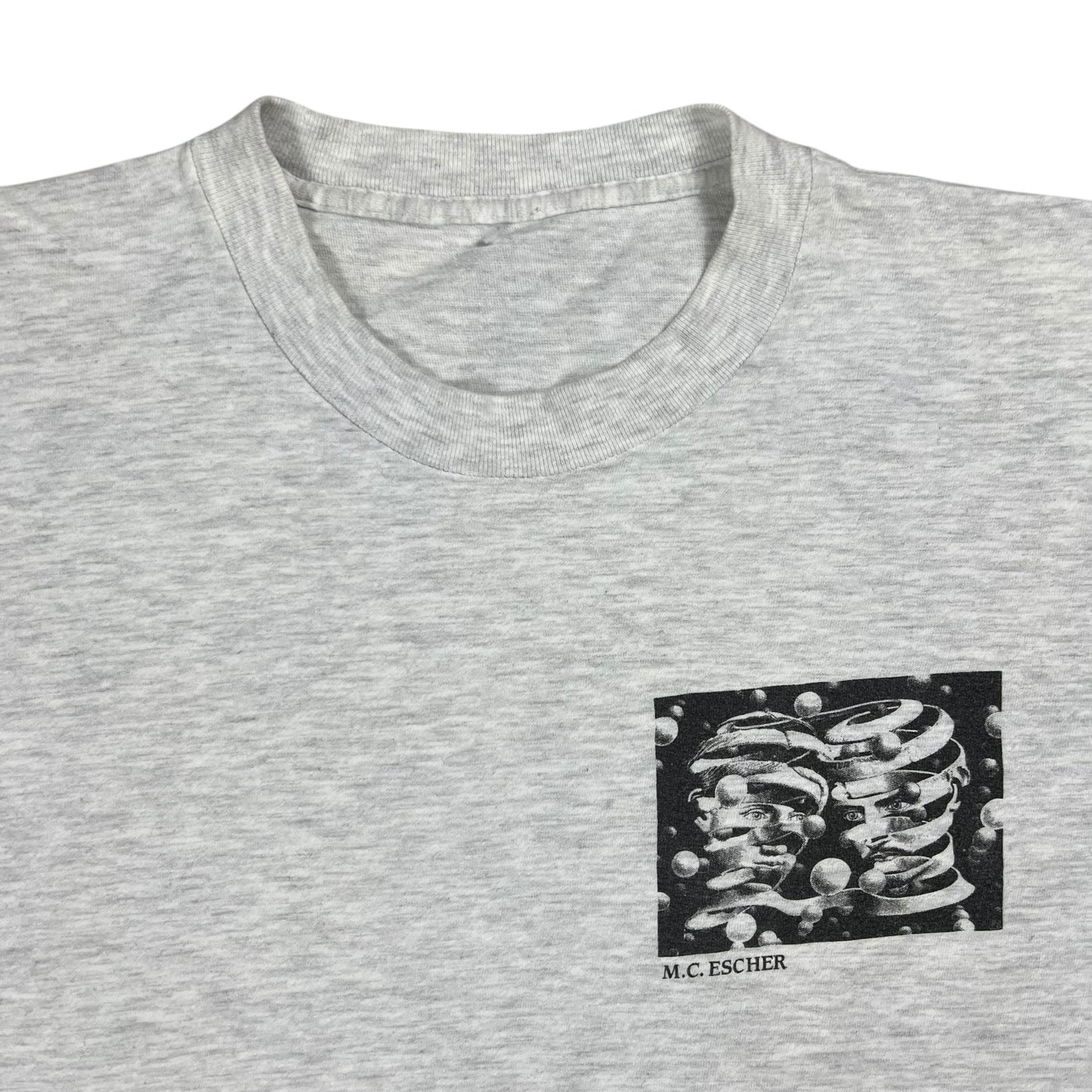 Vintage 1990 MC Escher Bond of Union art tee (M)
