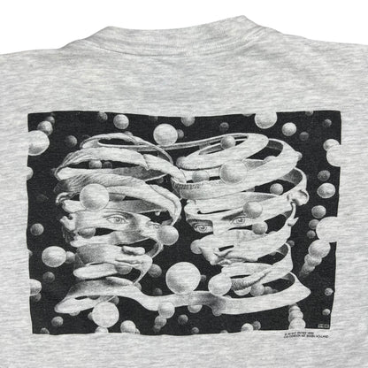 Vintage 1990 MC Escher Bond of Union art tee (M)