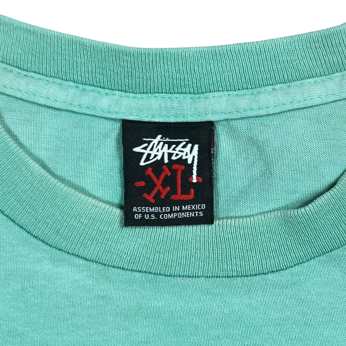 Vintage Y2K Stussy King of the Jungle Los Angeles faded tee (XL)