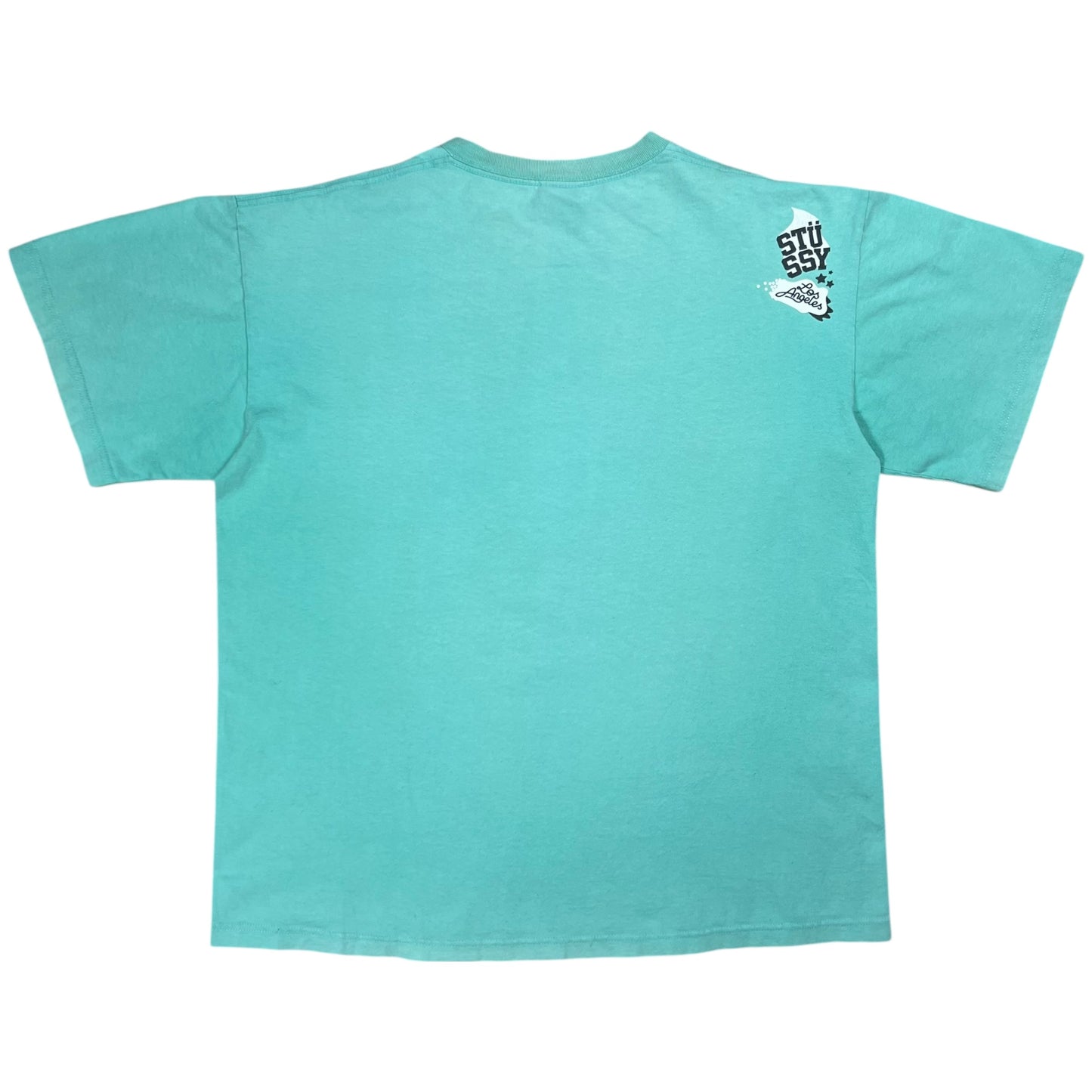 Vintage Y2K Stussy King of the Jungle Los Angeles faded tee (XL)