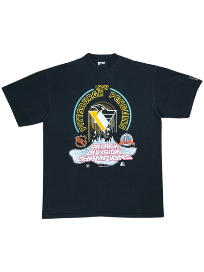 Vintage 1993 Starter Pittsburgh Penguins Stanley Cup NHL tee (XL)