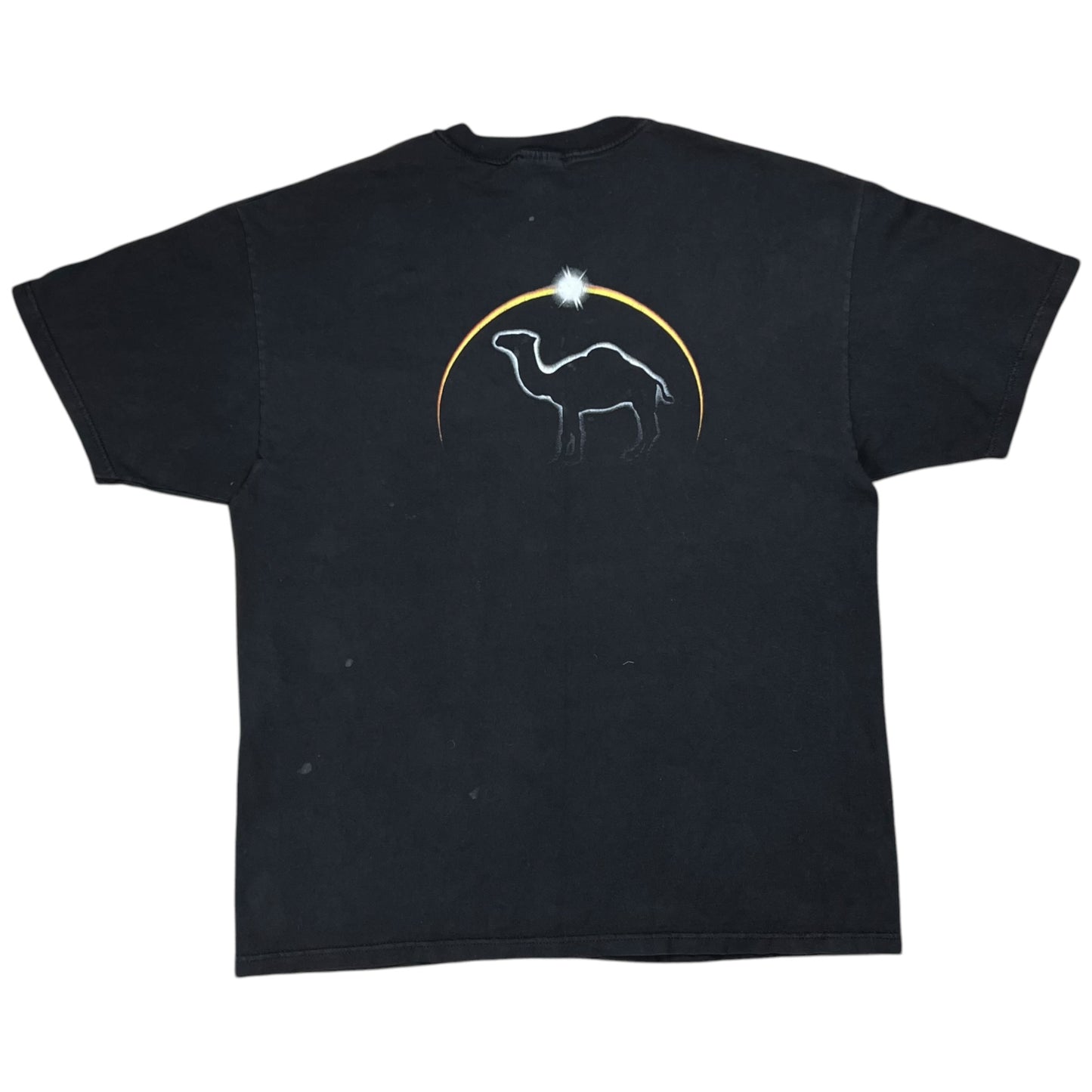 Vintage 90s Camel Cigarettes Upcycled abstract art pocket tee (XL)