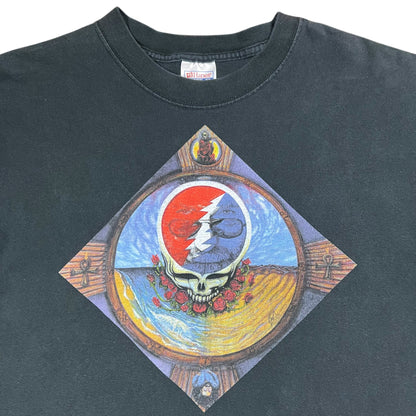 Vintage 90s Grateful Dead Jerry Garcia faded art band tee (L)