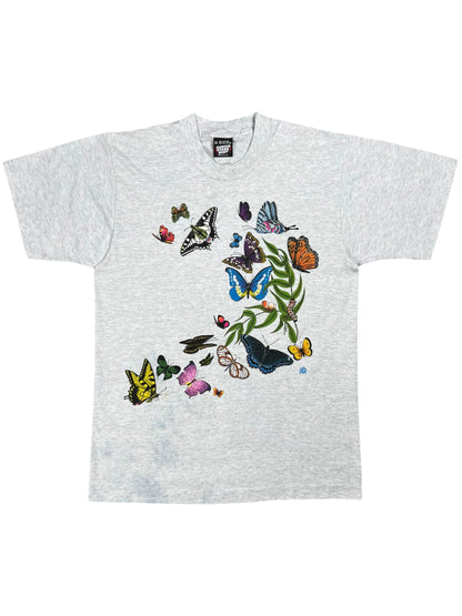 Vintage 1991 Butterfly’s nature print tee (M)