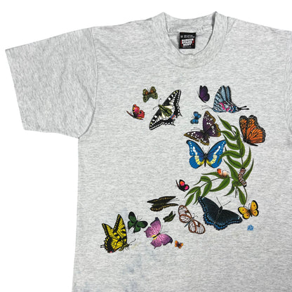 Vintage 1991 Butterfly’s nature print tee (M)