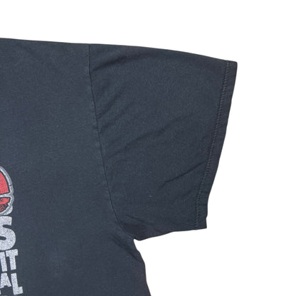 2009 Lil Wayne America’s Most Wanted tour faded rap tee (L)