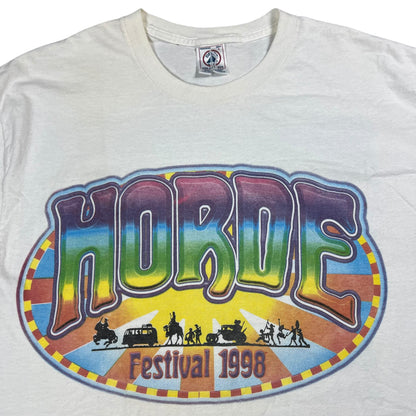Vintage 1998 HORDE Festival Gov’t Mule band tee (L)