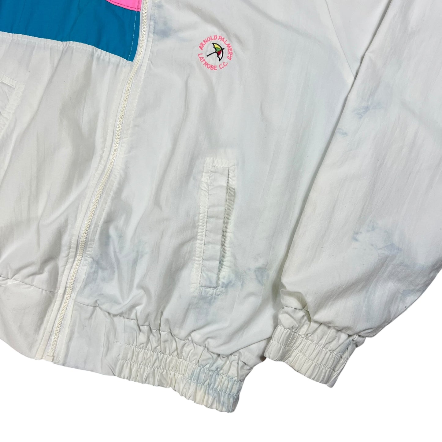 Vintage 90s Arnold Palmer Country Club golf windbreaker jacket (L)