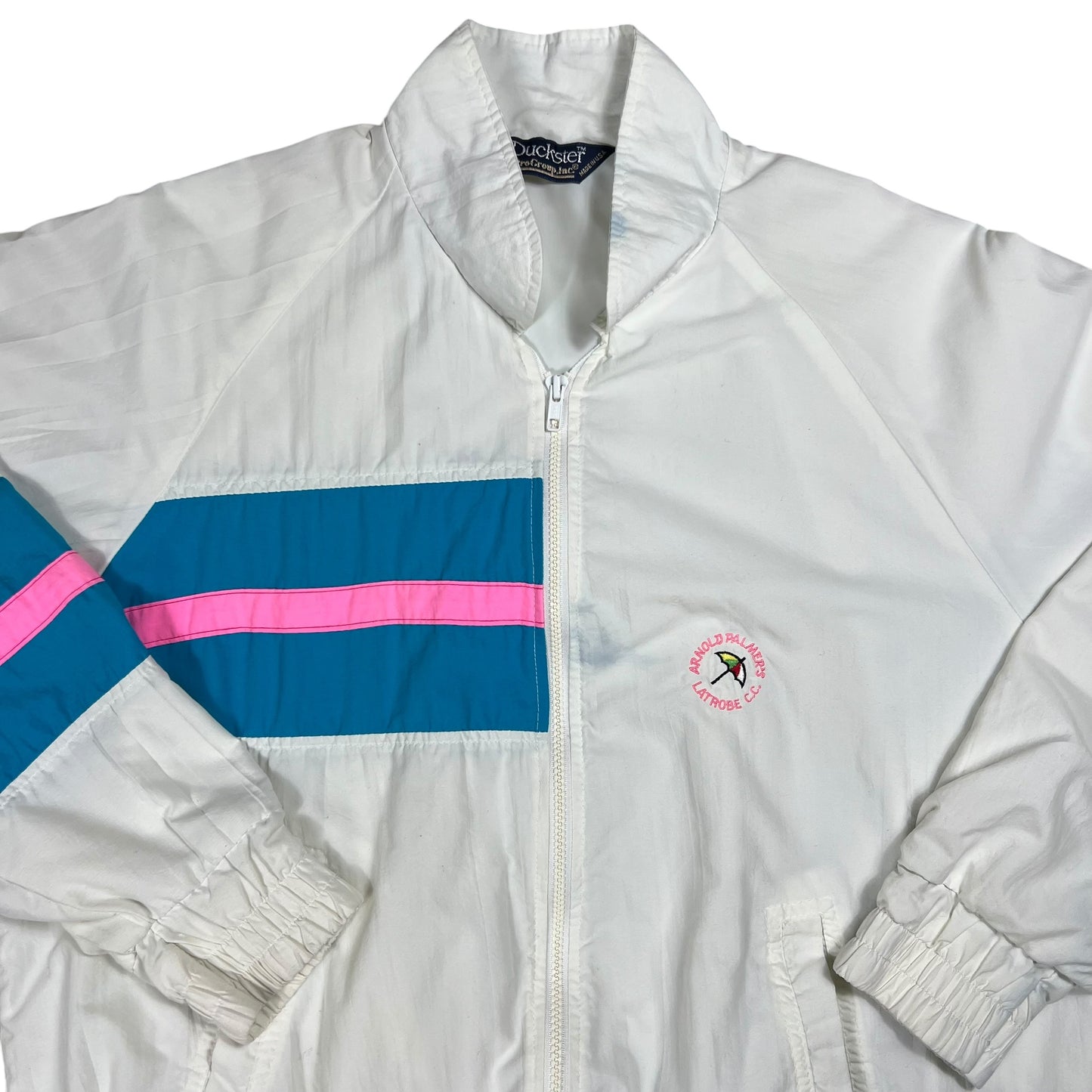Vintage 90s Arnold Palmer Country Club golf windbreaker jacket (L)