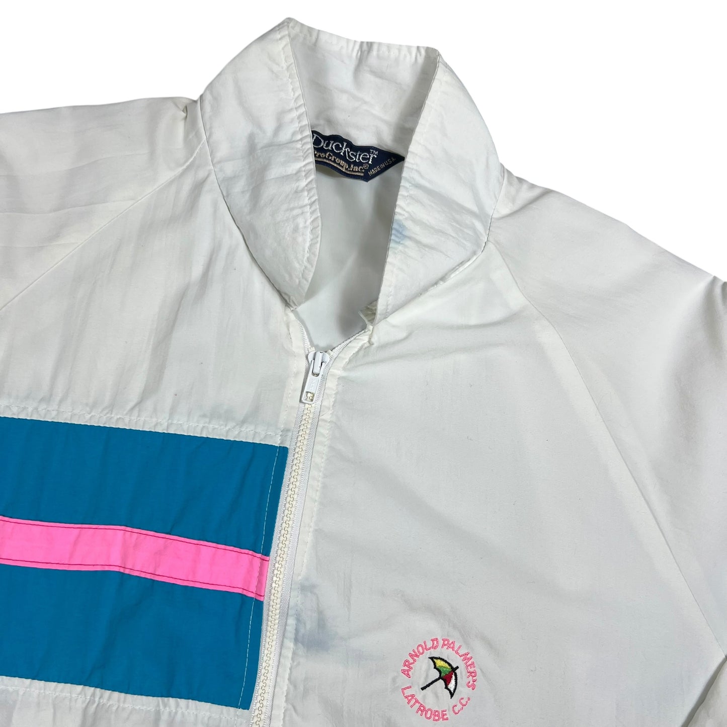 Vintage 90s Arnold Palmer Country Club golf windbreaker jacket (L)