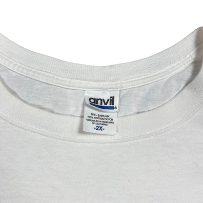 Vintage Y2K Teddy Bruschi New England Patriots Beer tee (XXL)