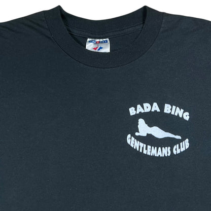 Vintage 90s The Sopranos Bada Bing Gentleman’s Club tee (L)