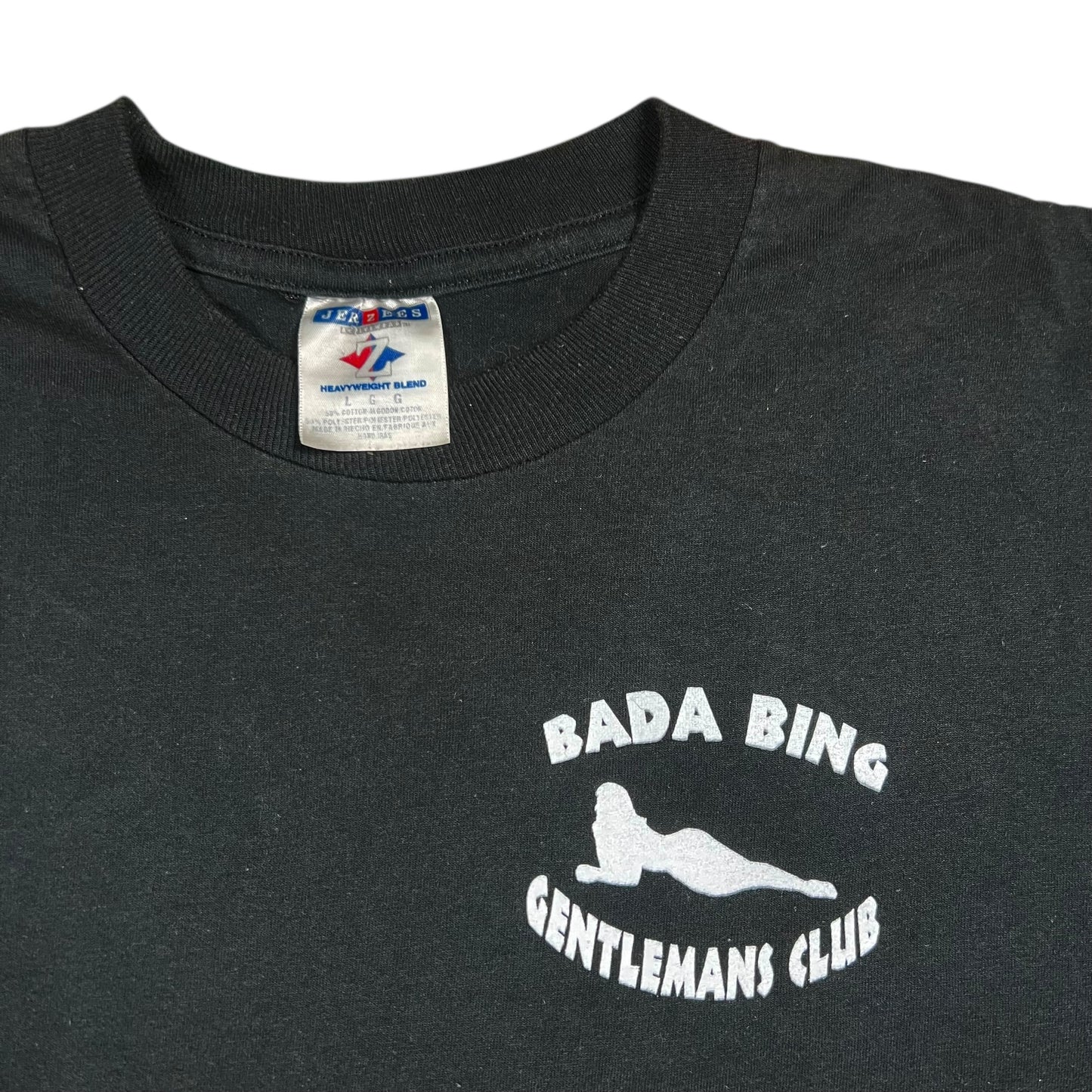 Vintage 90s The Sopranos Bada Bing Gentleman’s Club tee (L)