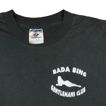 Vintage 90s The Sopranos Bada Bing Gentleman’s Club tee (L)